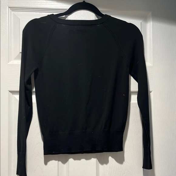 Cat & Jack Girls Black Cardigan - Picture 2 of 4